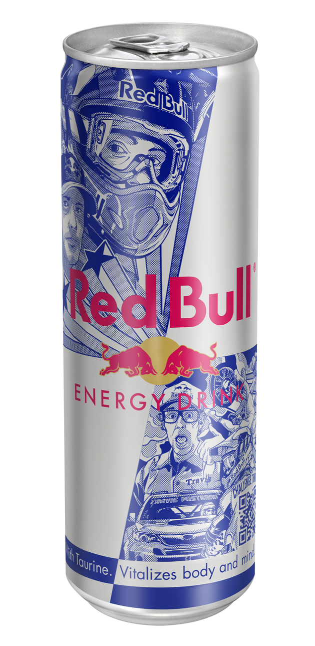 Ilovedust / Redbull Travis Pastrana Limited Edition Can