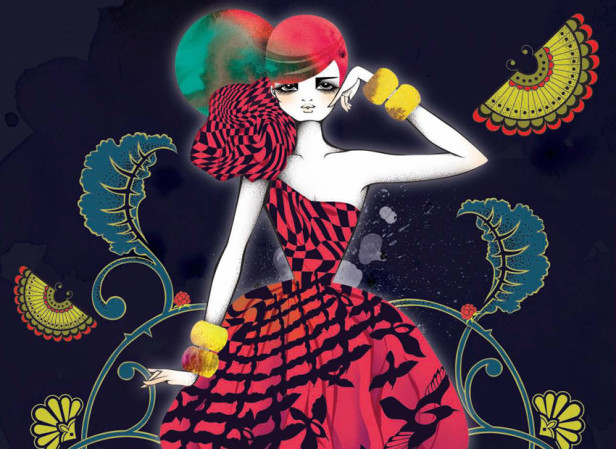 Saeko Ozaki / Harvey Nichols Press Kit And Invite 2009