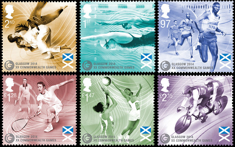 Nanette Hoogslag / The Royal Mail / Commonwealth Games 2014