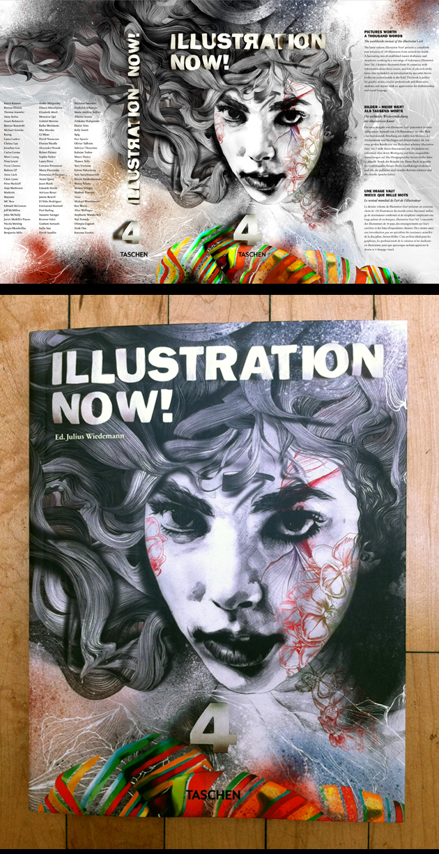 Gabriel Moreno / Taschen Illustration Now! Cover
