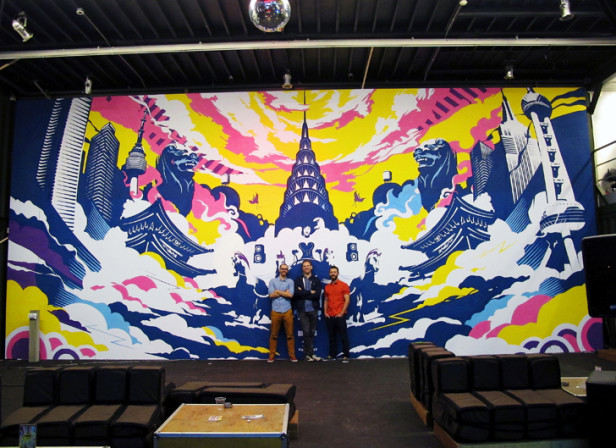 Vault49 / Beyond Art Mural At Platoon Kunsthalle Korea