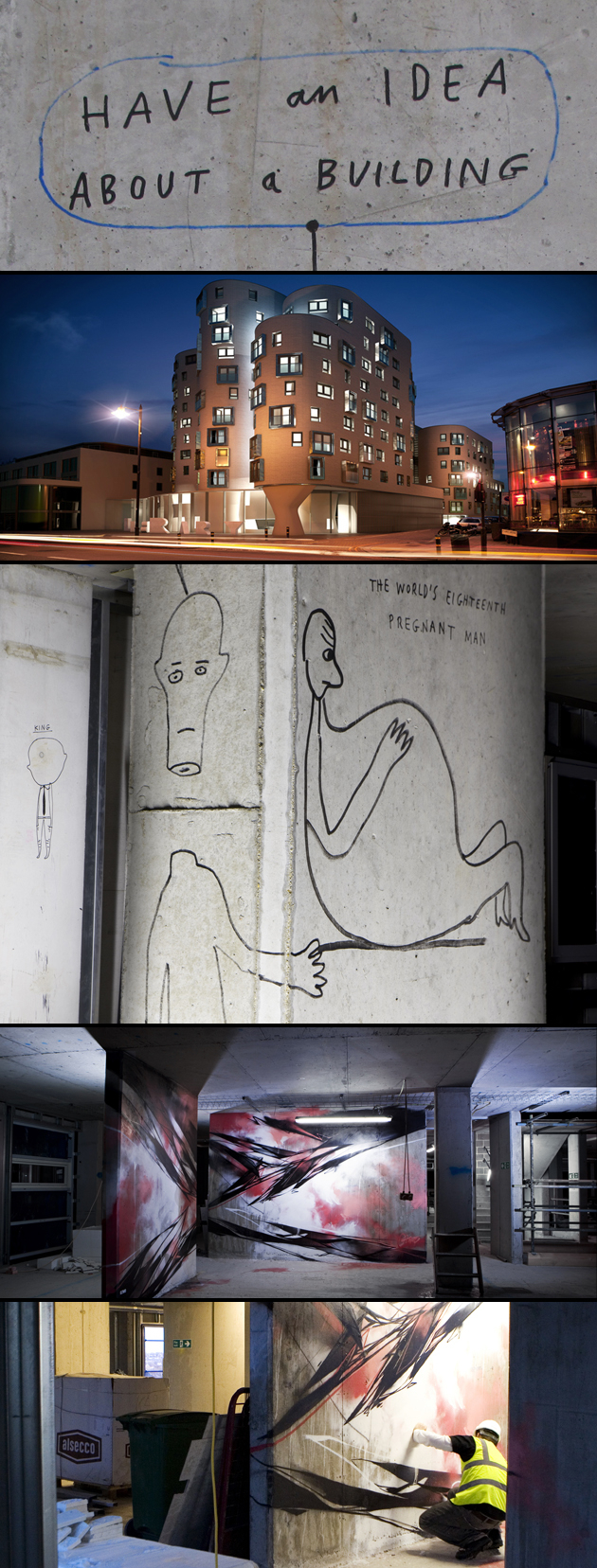 Paul Davis + James Carey (O.Two) / The New Clapham Hidden Art Project