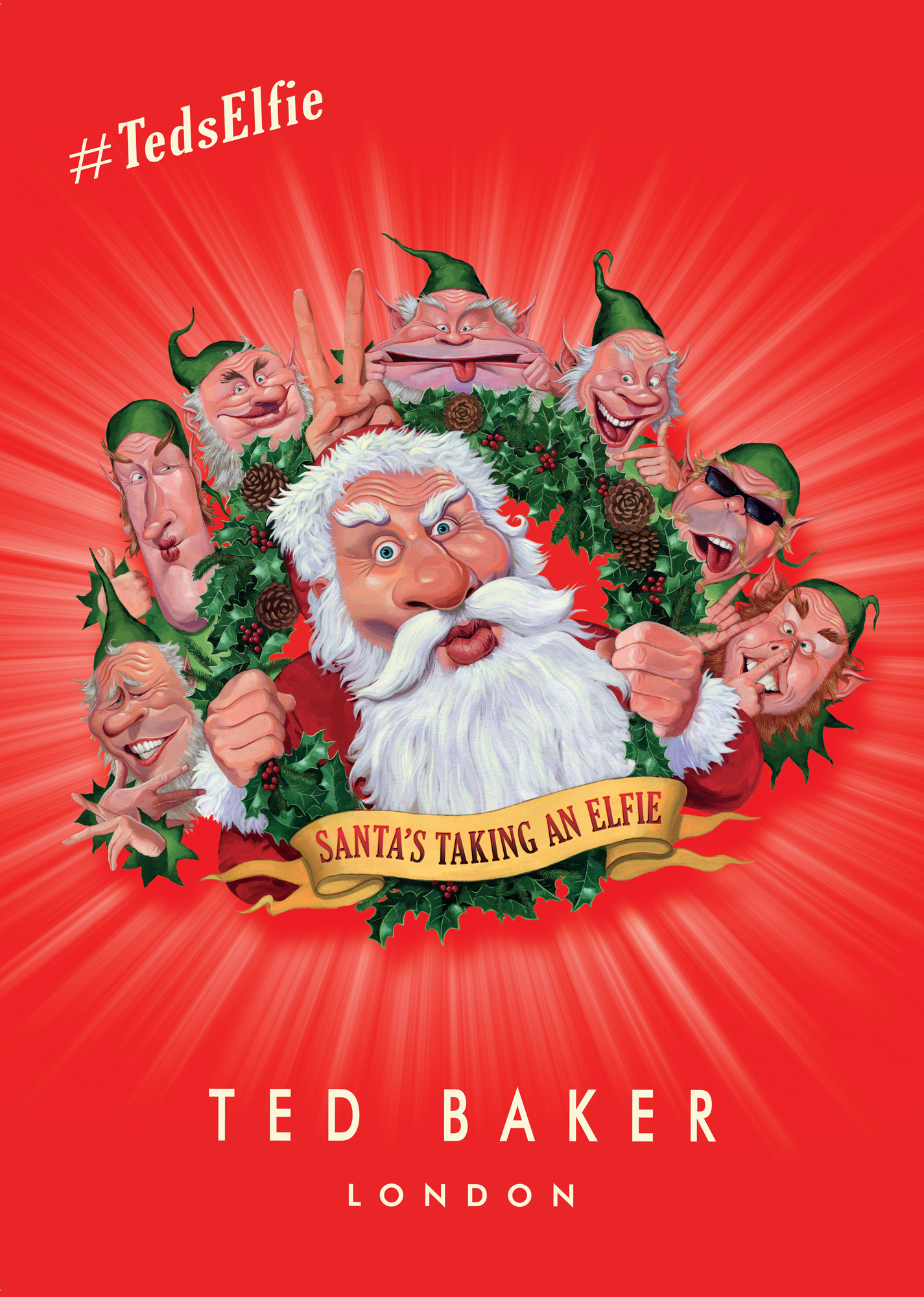 Jon Berkeley - for Ted Baker’s Xmas in-store campaign