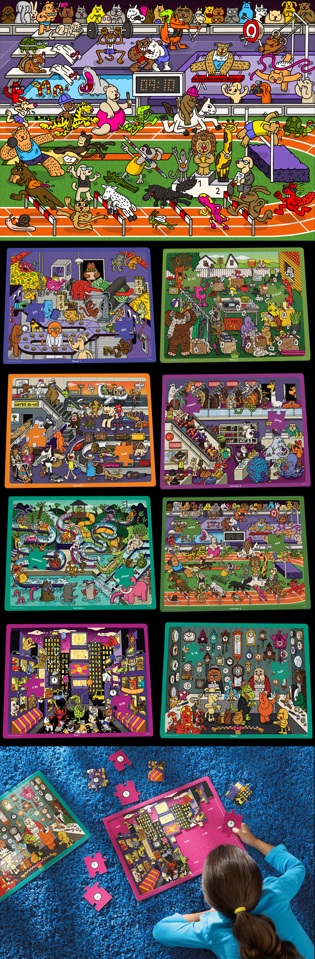 Serge Seidlitz / Educational Insights Jigsaw Puzzles
