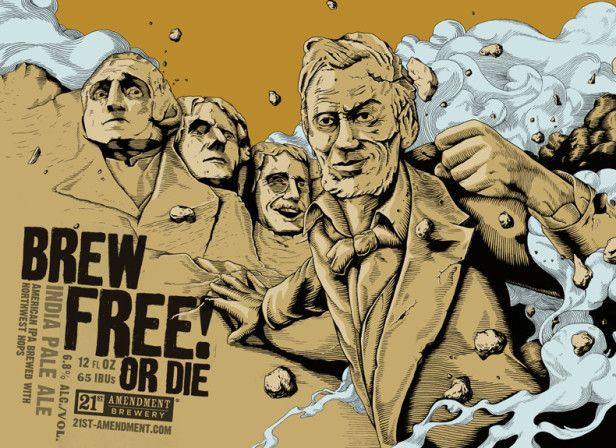 Joe Wilson / 21st Amendment Beer Packaging