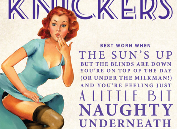 Vince McIndoe / Mary's Bottom Line 'Kinky Knickers' Packaging