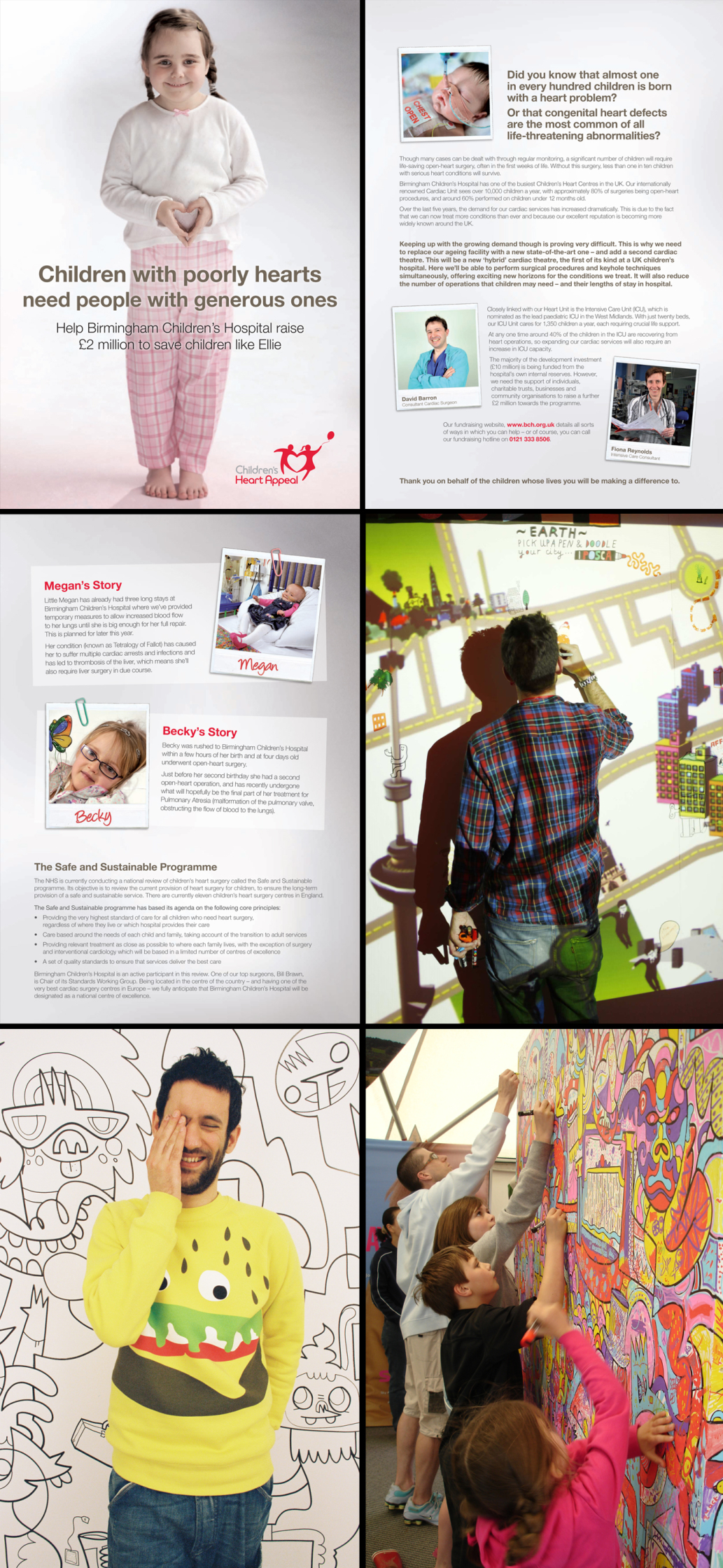 Help Celyn, Harry, Jon & Serge Help The Birmingham Children's Hospital