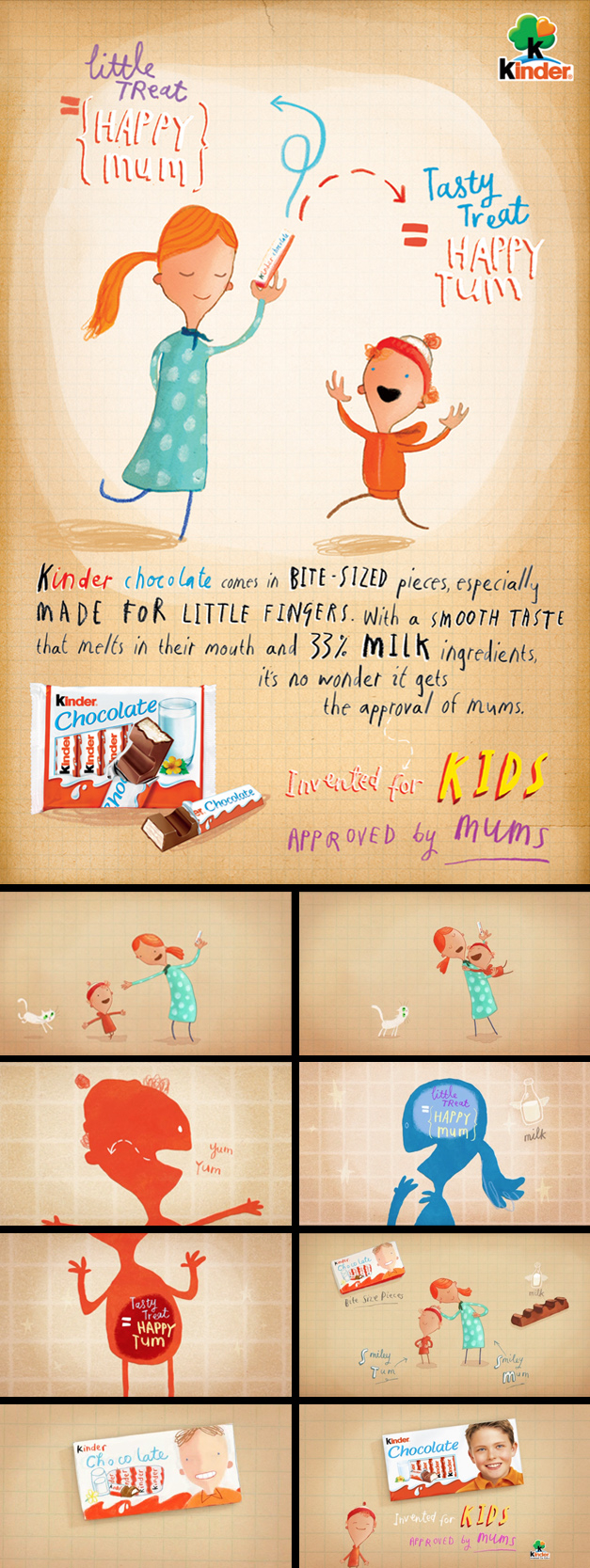 Oliver Jeffers / Kinder Chocolate