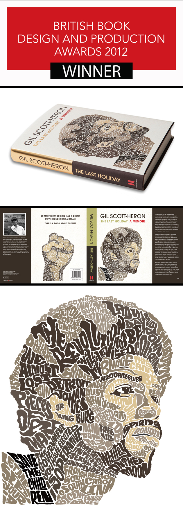 Oscar Wilson and Canongate Books Win Best Jacket Design Award