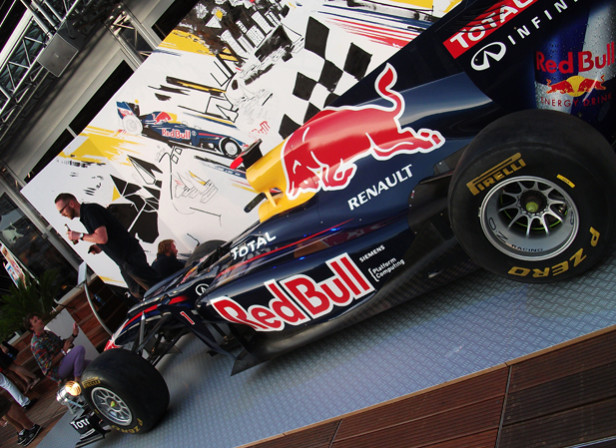 Ilovedust / Red Bull Racing / "The Art Of Racing" Live Mural / Monaco GP 2011
