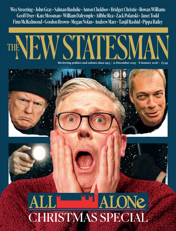 Home Alone Christmas cover / New Statesman Magazine