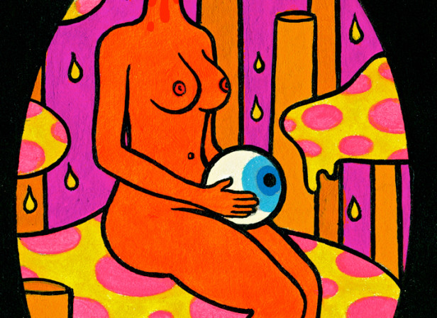 Mushroom Gloom Suite Girl