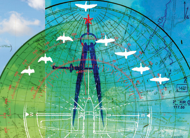 Navigation and Flying Being On Course