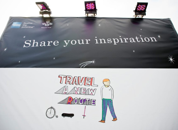 Amex Be Inspired Installation Southbank 2