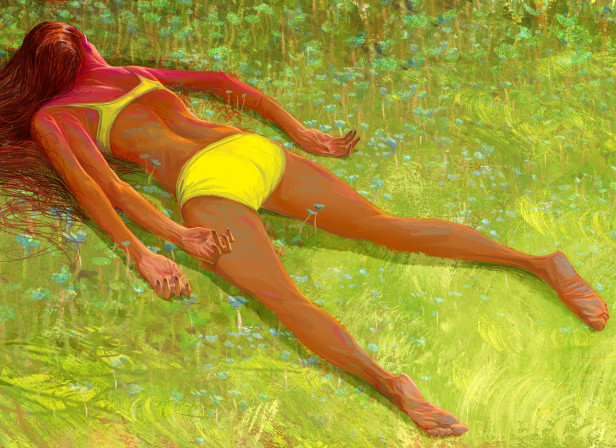 Sunbathing