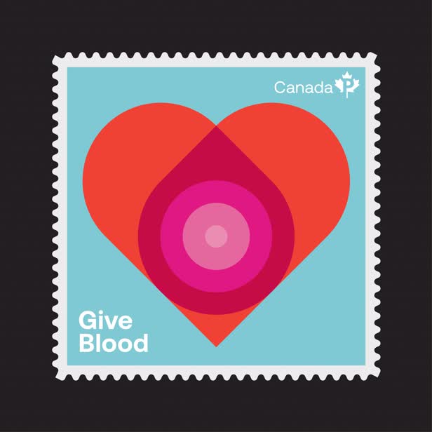 Give Blood / Canada Post