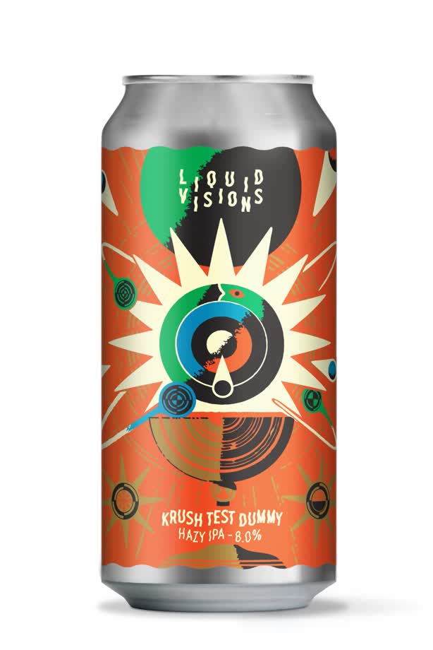Liquid Visions Krush Test Dummy can / BrewDog
