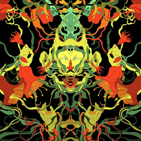 Jon Fox - Artwork for Slightly Subversive Record Labels - Digital Piece - Faces-2.jpg