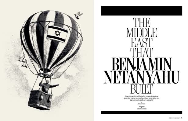 Netanyahu's world 2 / Newsweek
