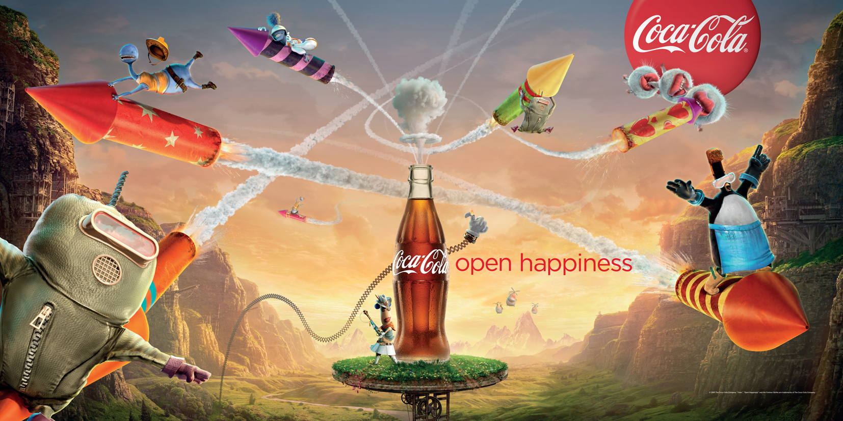 Coca Cola Happiness Factory 48 Sheet