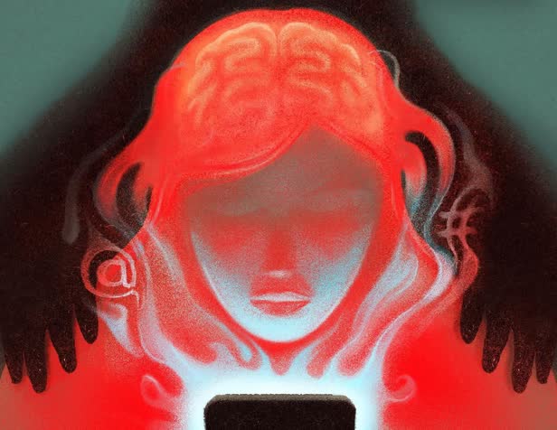 Social media and mental health / BBC Science Focus