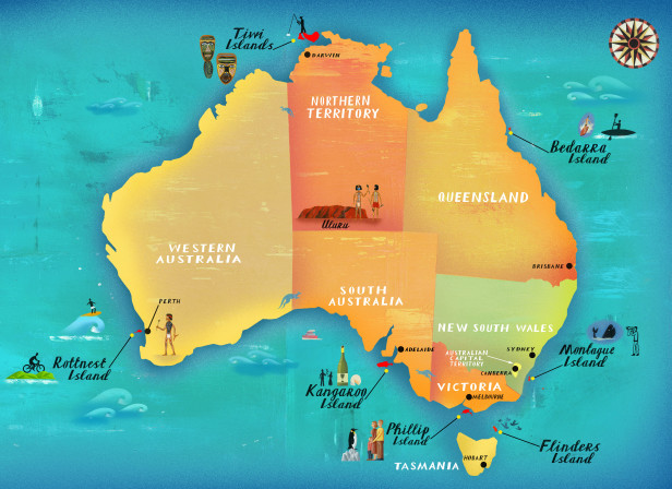Australia Map