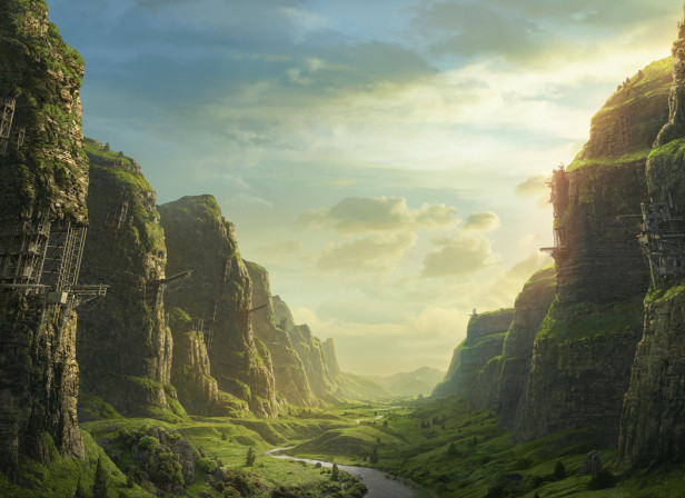 Coke Background Valley