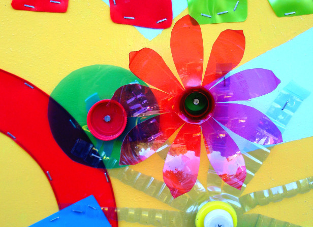 Recycled Plastic 3D Lettering