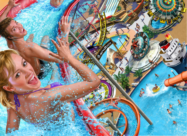 Roller Coaster Tycoon Soaked Videogame