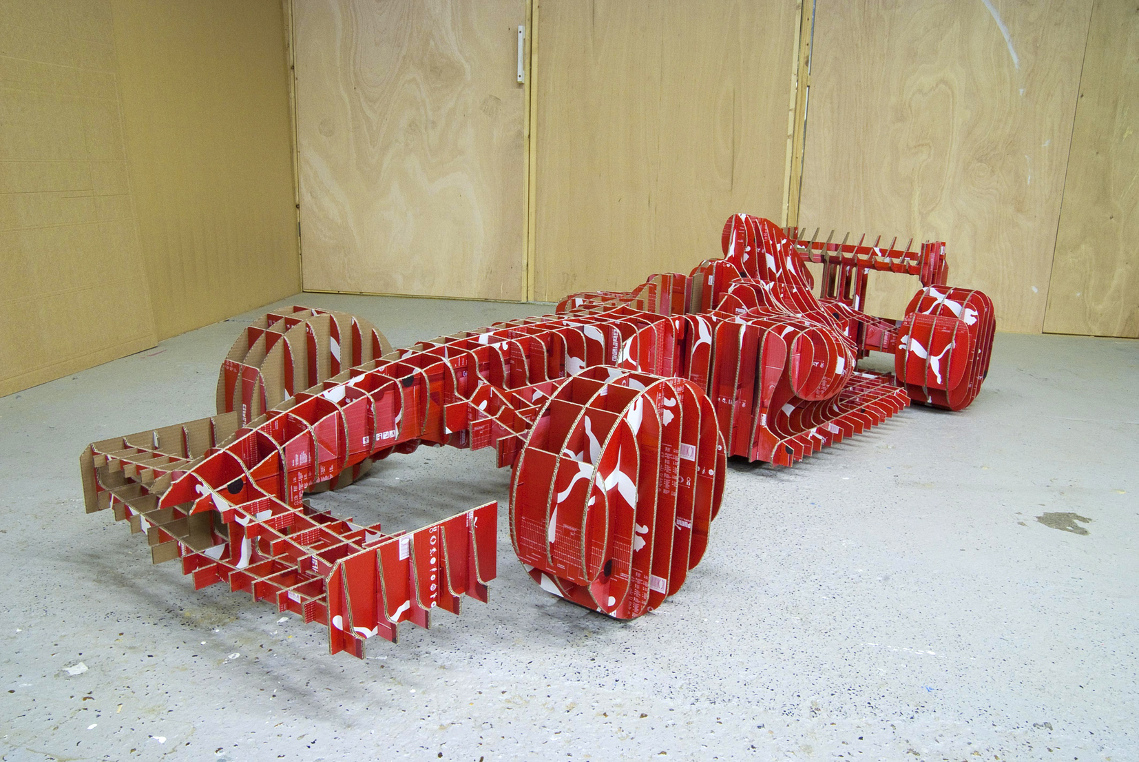 Puma F1 Car-d Front