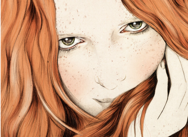 Alice Freckles Redhead Hair