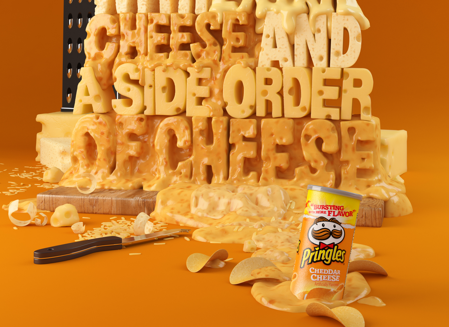 Pringles Galaxy Cheese