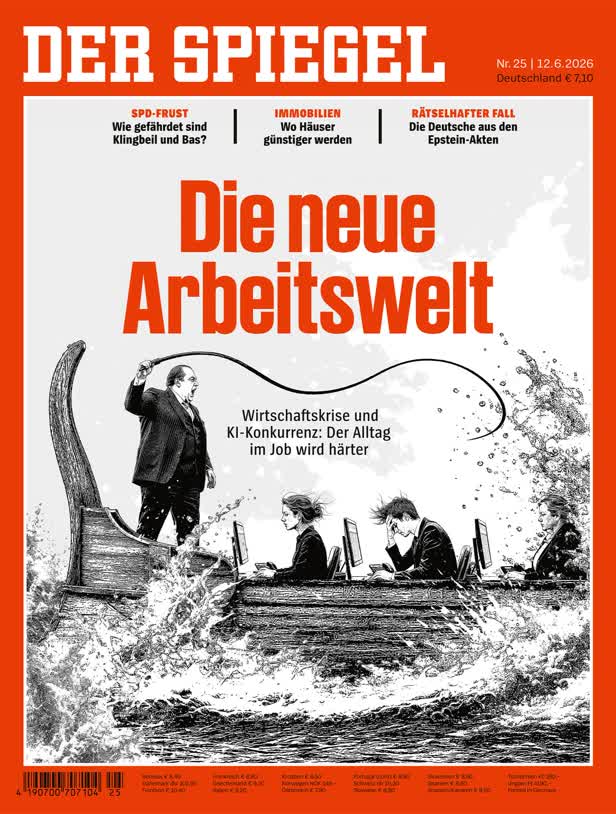 The new working environment cover / Der Spiegel