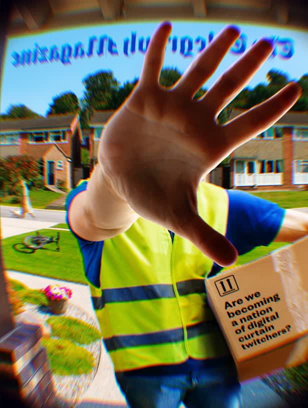 Doorbell cameras / The Telegraph