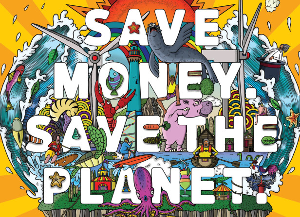Save Money. Save The Planet / Good Energy