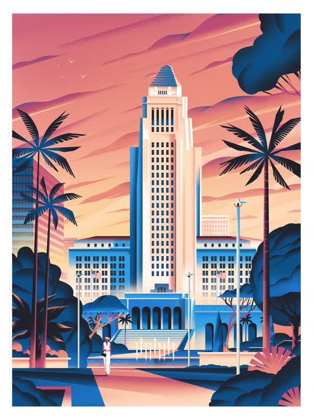 Los Angeles City Hall / Personal work