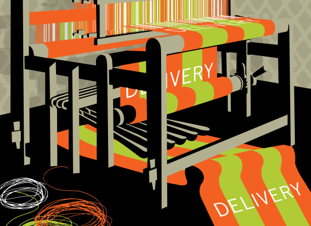 Textile Delivery Loom