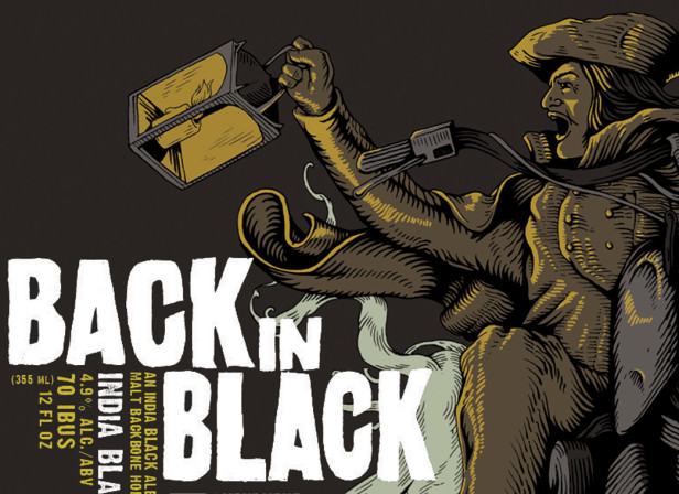 Back In Black - 21st Amendment Packaging