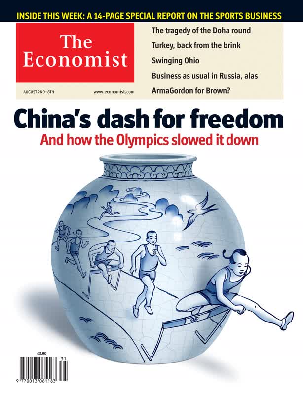 China's Dash For Freedom cover / The Economist