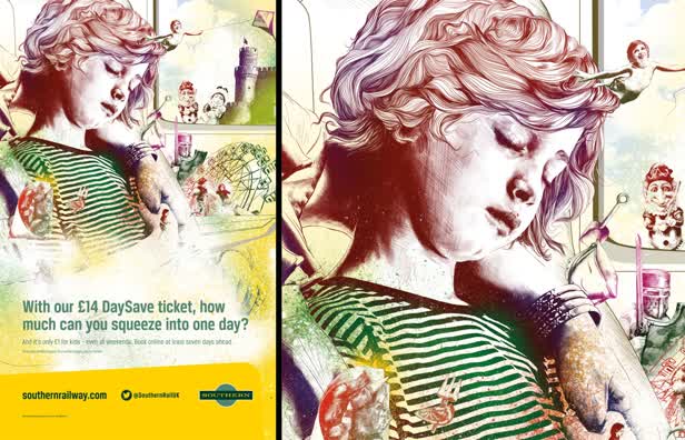 Southern Railway Child Poster