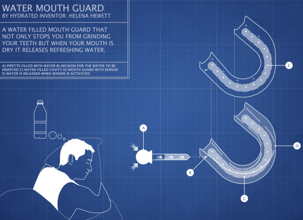 Drench Water Mouth Guard By Helena Hewett