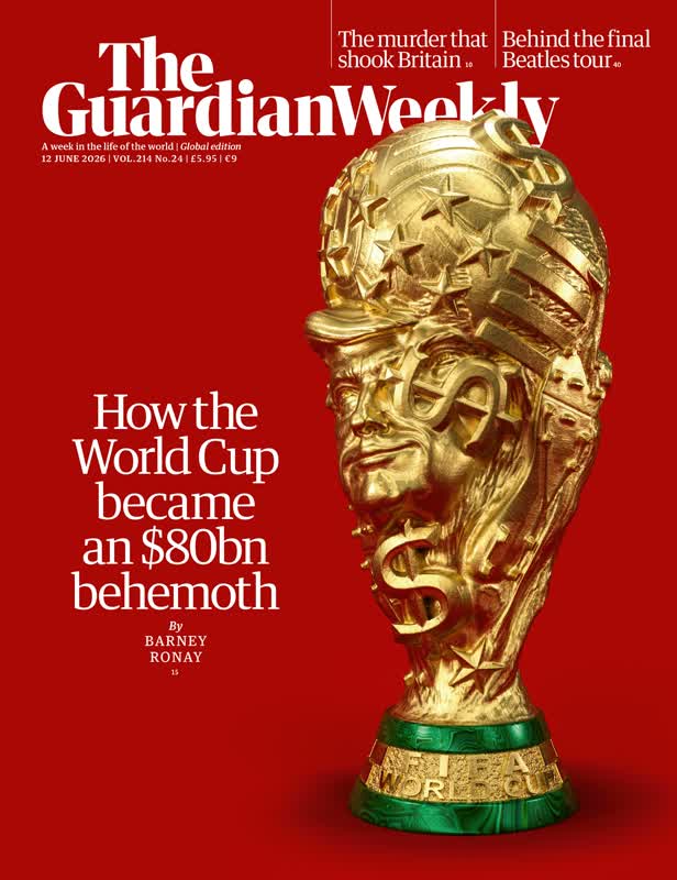 Trump and the World Cup cover / Guardian Weekly