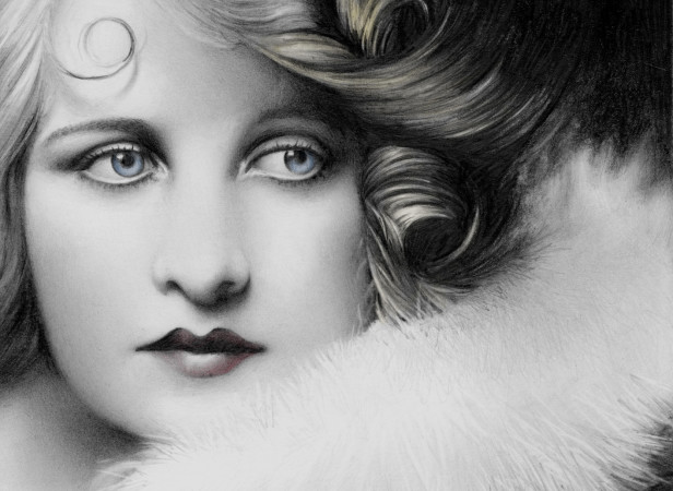 Portrait Of Lady With Furs