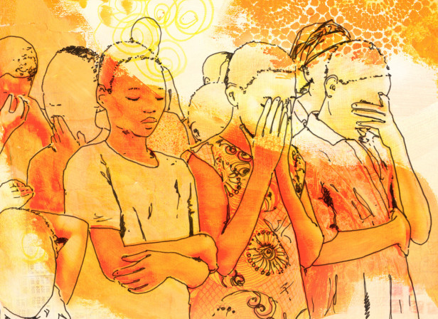 African Children Prayer