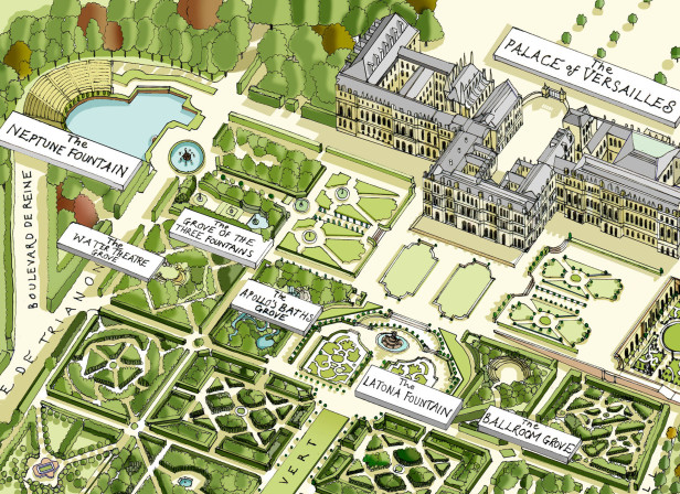 The Gardens Of Versailles / The Telpegraph