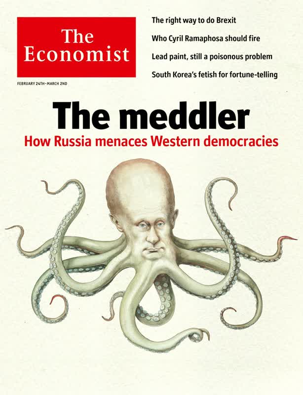 The Meddler cover / The Economist