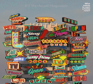 Hotels cover 3 / FT Weekend Magazine