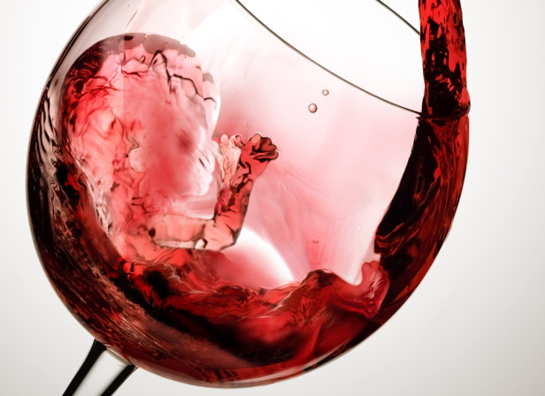 Wine Foetus / Midwives Magazine