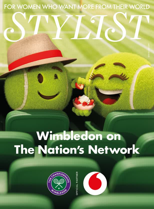 Vodafone advertorial cover / The Stylist Magazine