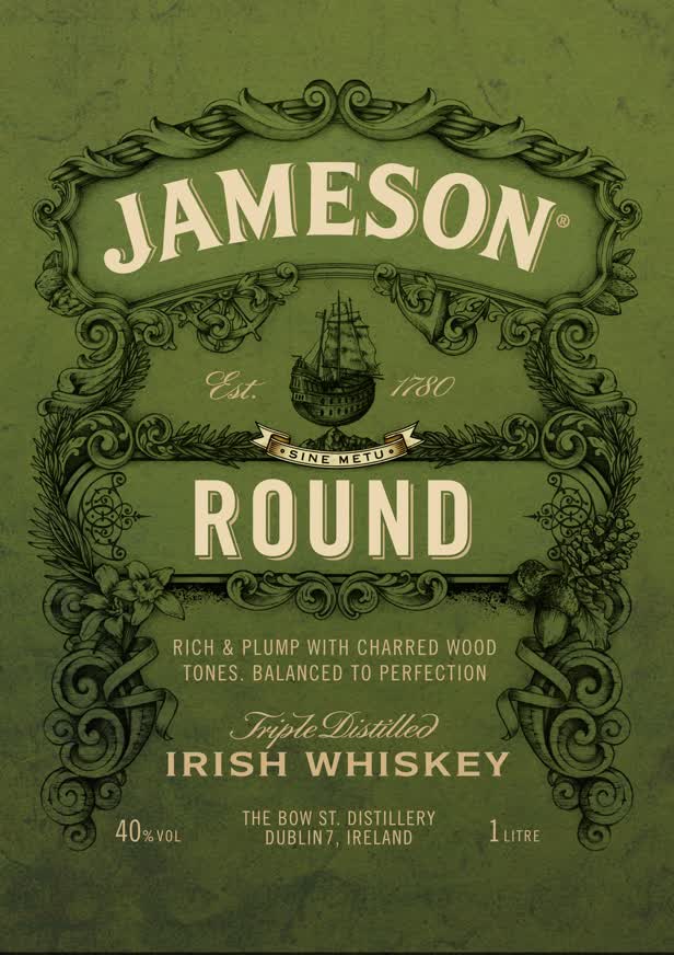 Jameson Round packaging / Pond Sweden